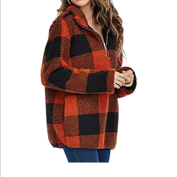 Amazon Fashion Plaid Fleece-Medium - Picture 6 of 11
